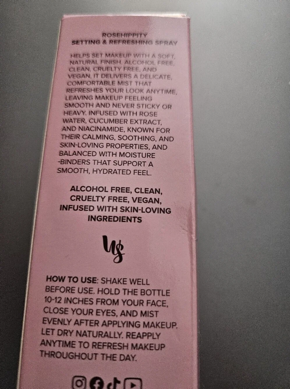 What's Up Beauty Rosehippity Setting & Refreshing Spray